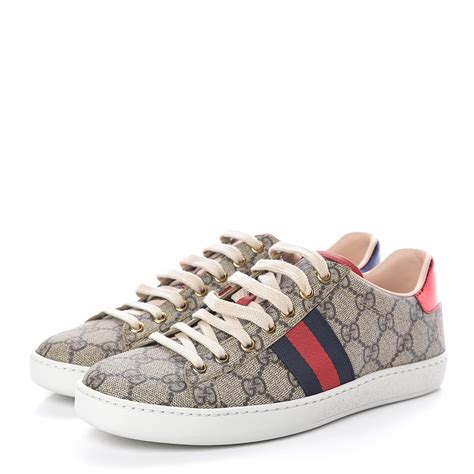 gucci supreme shoes code|gucci ace gg suede sneakers.